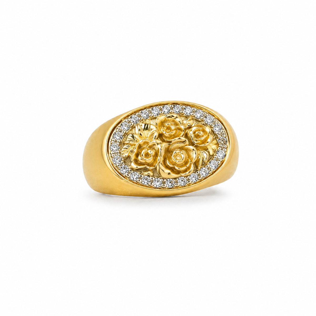 Bague fleur – Style or ancien