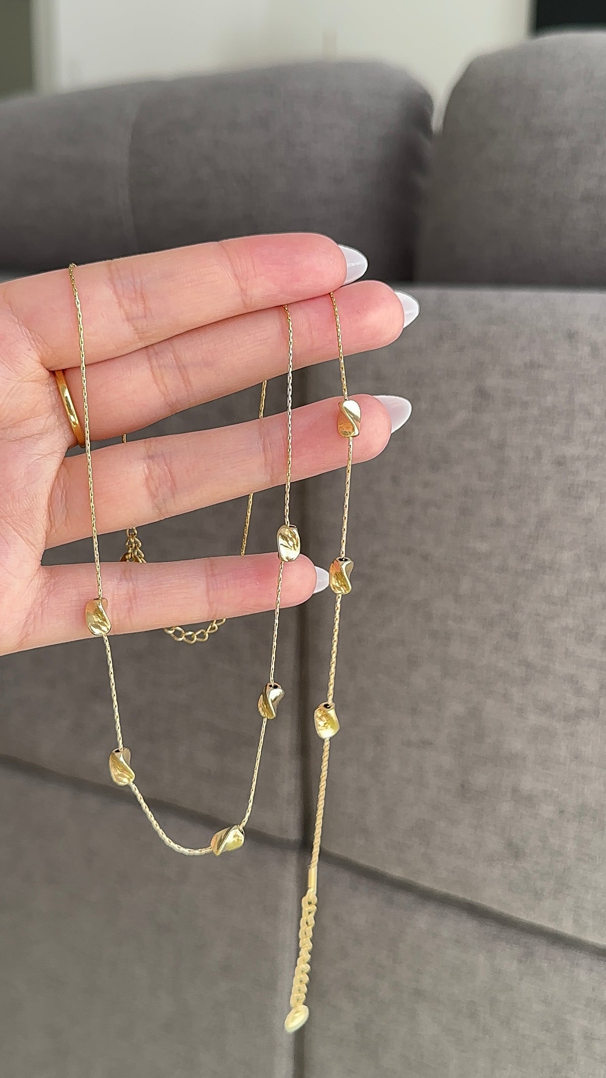 Duo collier & bracelet à boules