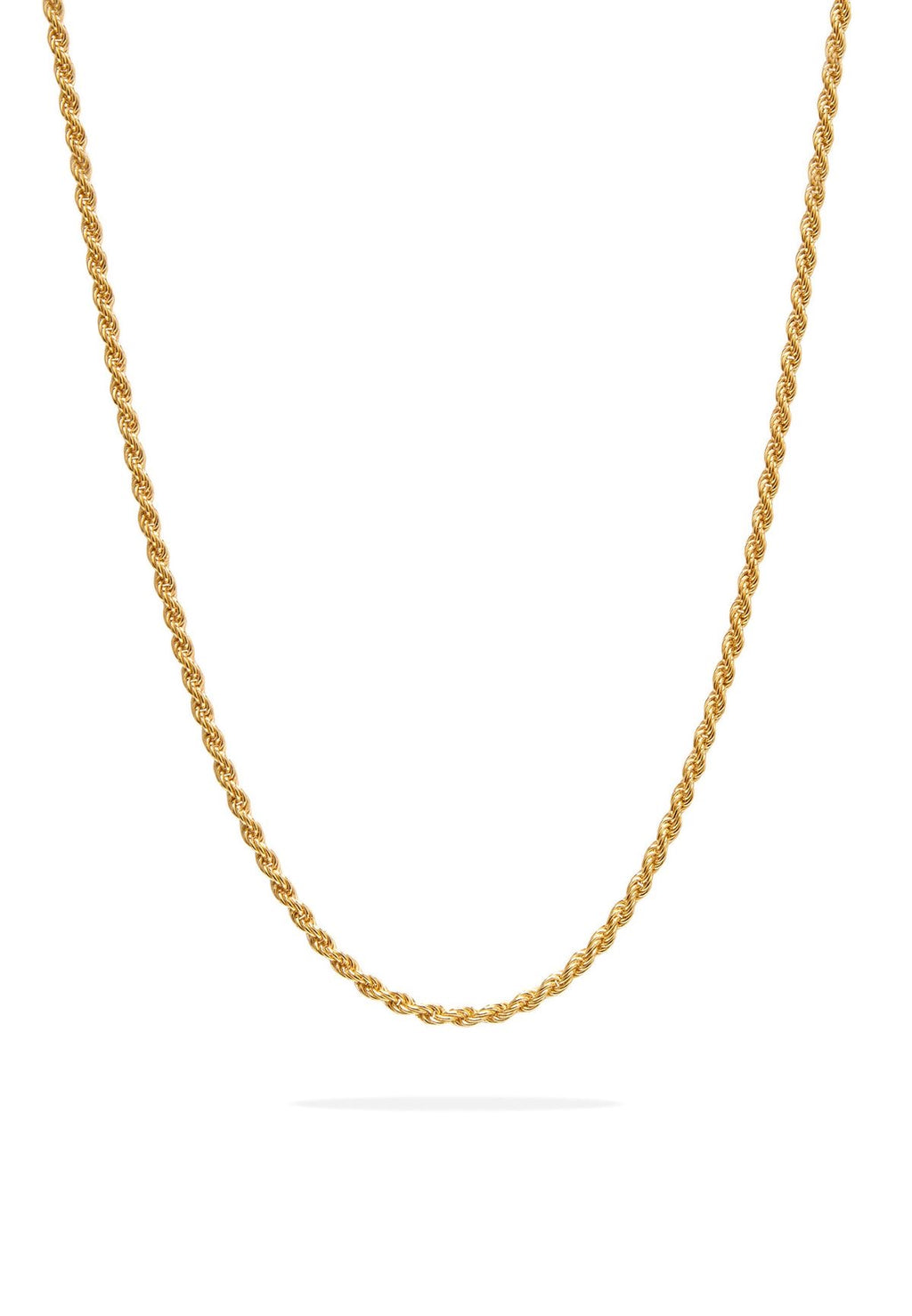 Collier cordon fin en acier inoxydable