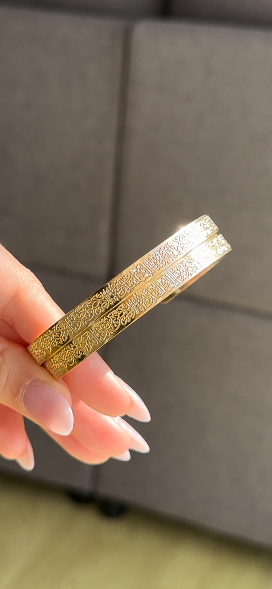 Bracelet Ayat El Kursi – Élégance & spiritualité