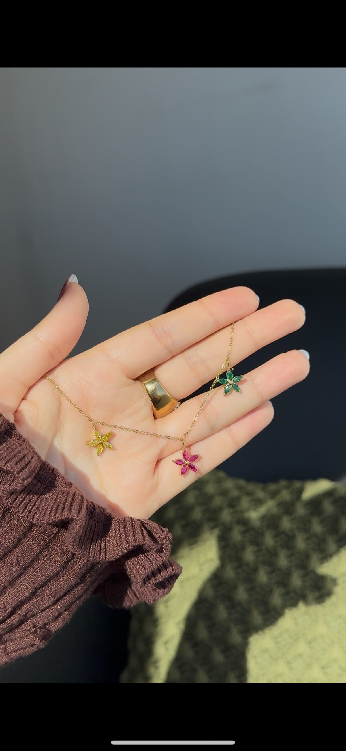 Parure Flora multicolore