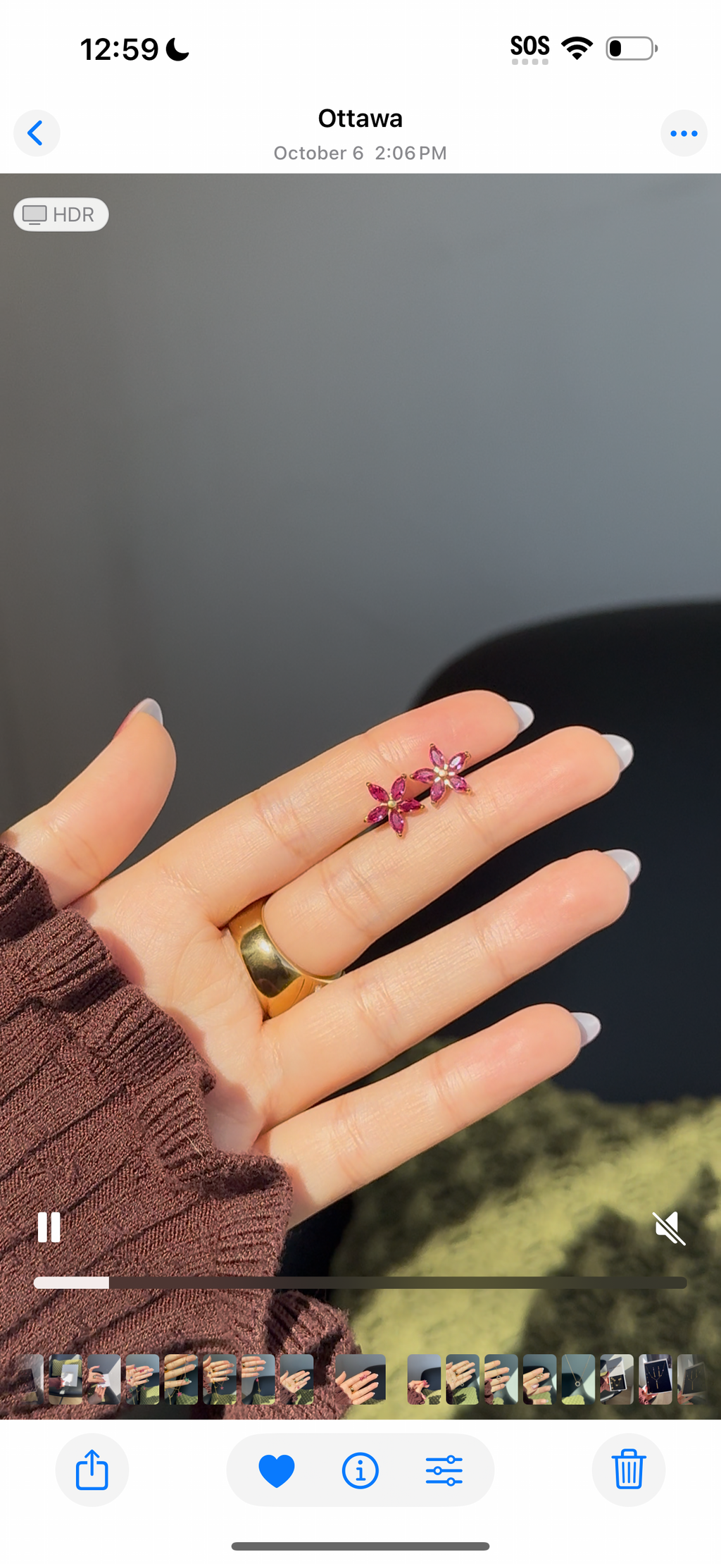 Parure Flora multicolore