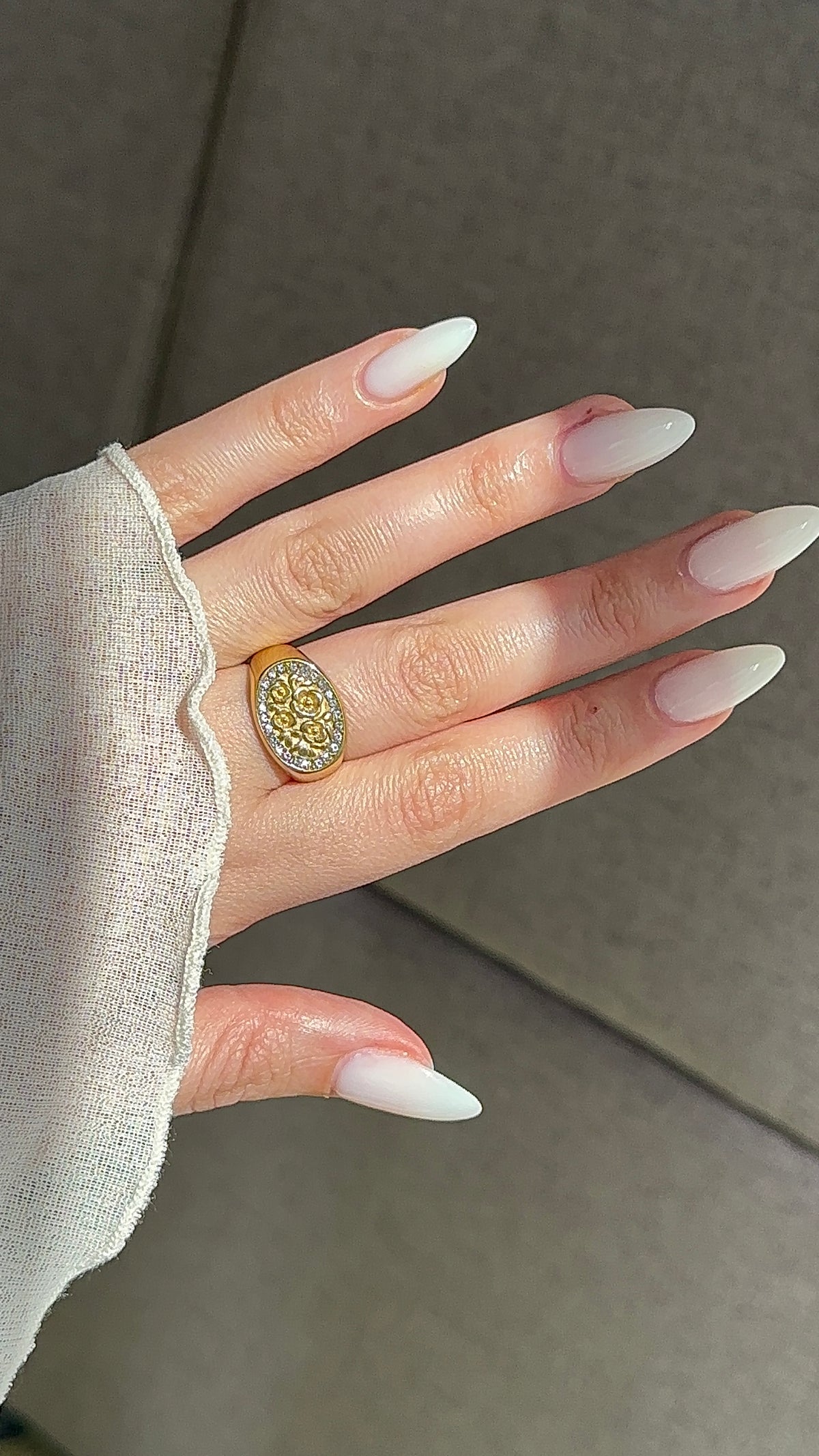 Bague fleur – Style or ancien