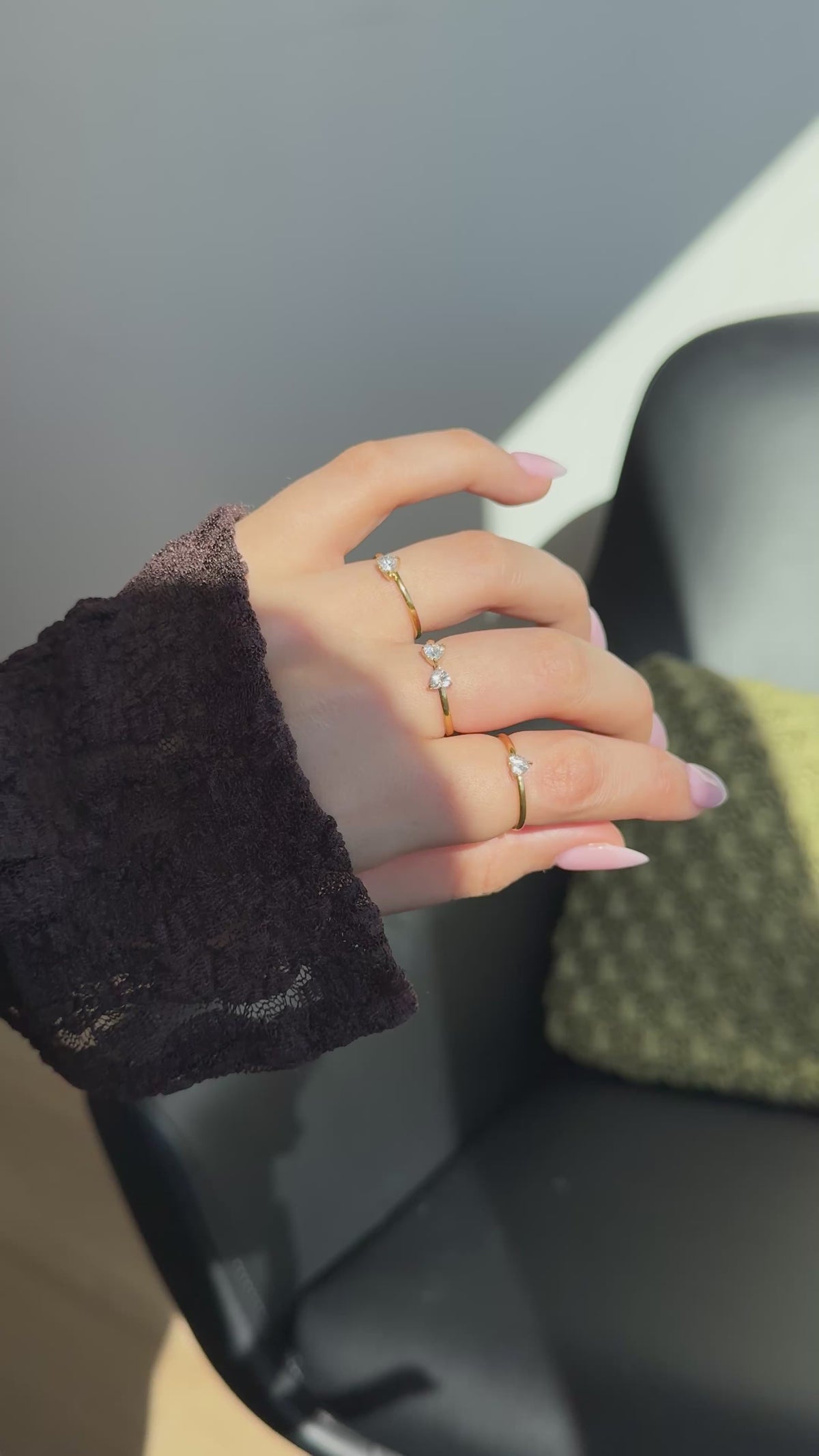 Bague Flora 3 en 1